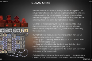 Gulag Spins Rules