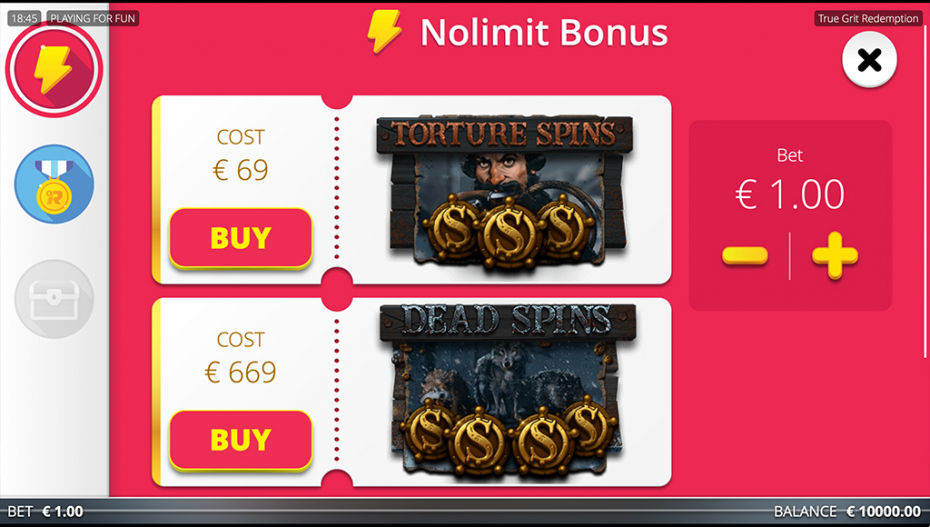 Nolimit Bonus