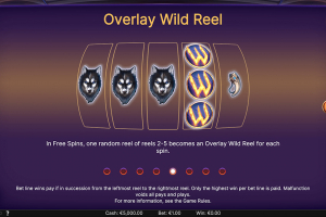Overlay Wild Reel Rules