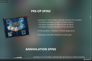 Pre-Ops Spins Rules