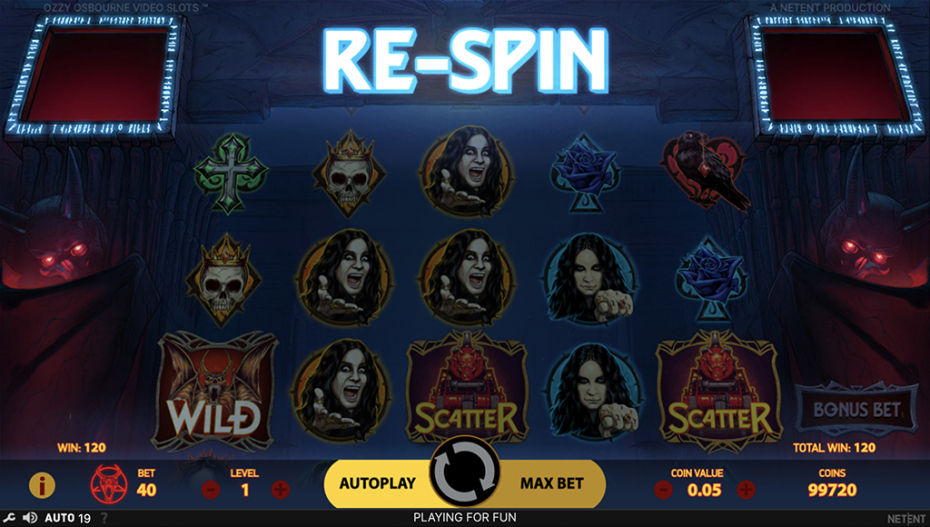 Re-Spin Feature