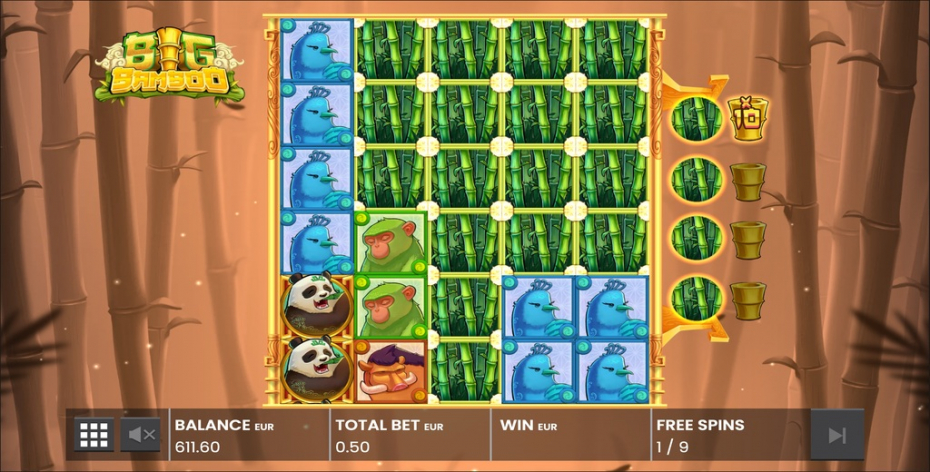 Mystery Bamboo in Free spins