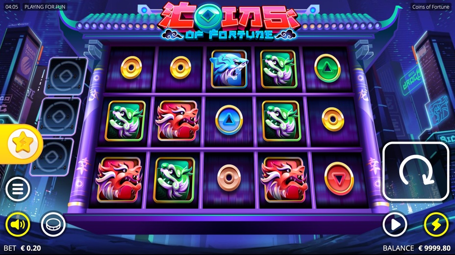 Coins of Fortune Slot Review