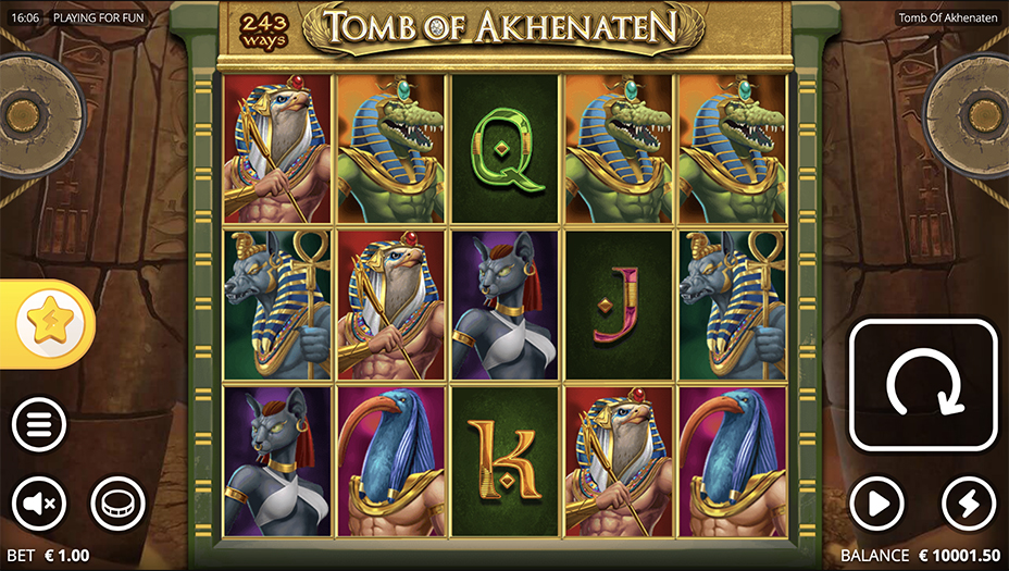 Tomb of Akhenaten Slot Review