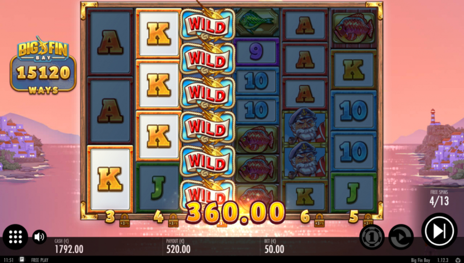 Expanded Wilds Win Spin