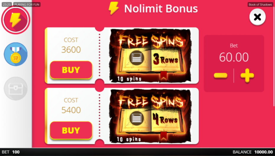 Nolimit Bonus Buy