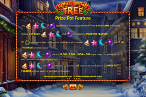 Prize Pot Feature rules