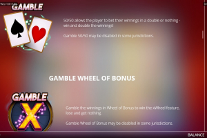 Gamble Features Rules