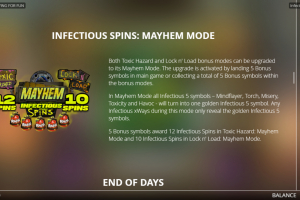 Mayhem Mode Feature Rules