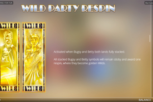 Wild Party Respin Rules