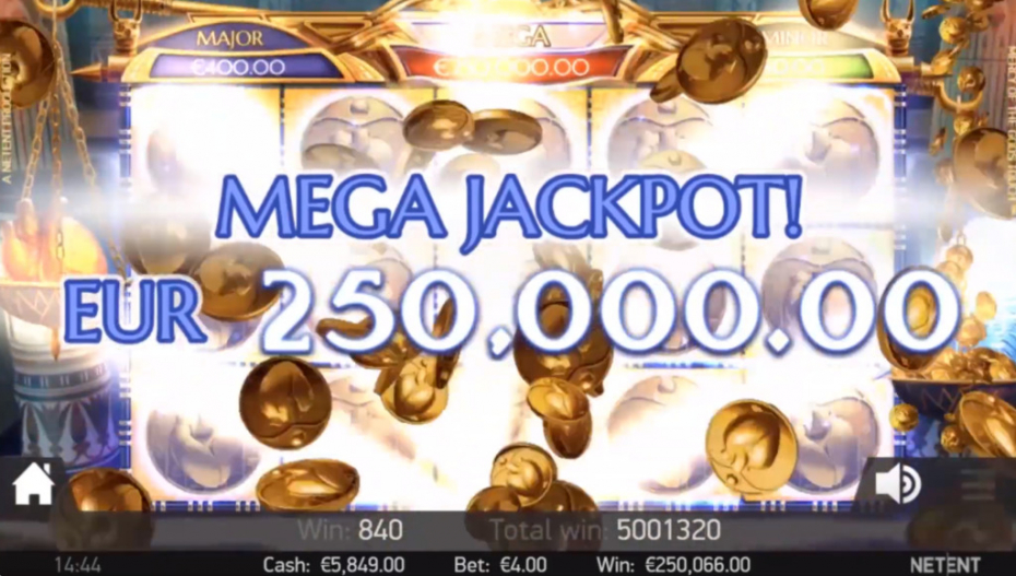 Mega Jackpot Win