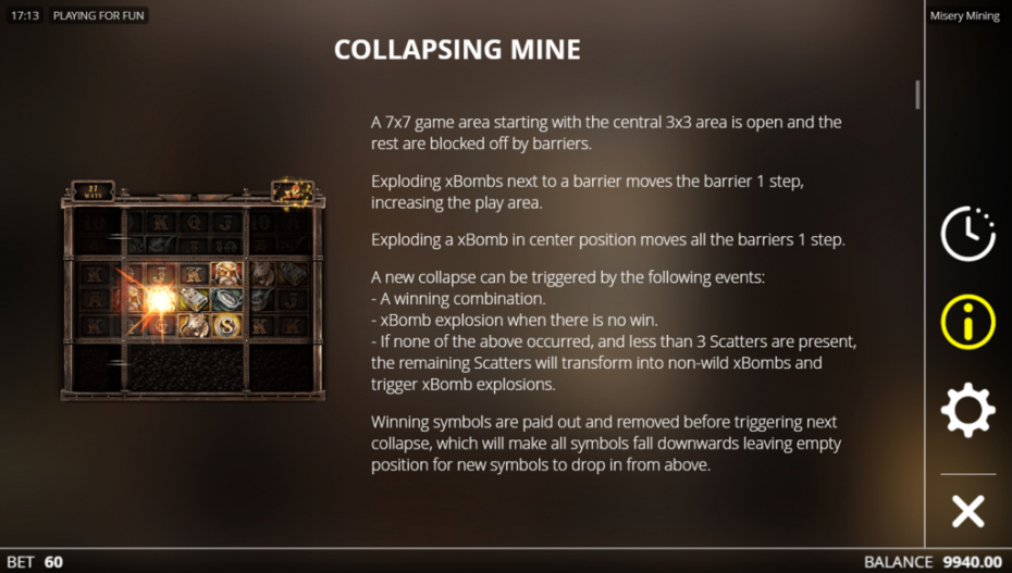 Collapsing Mine Feature Rules