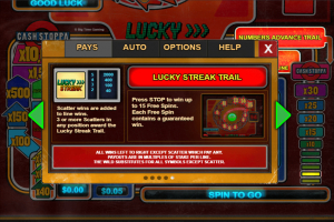 Lucky Streak Trail Rules