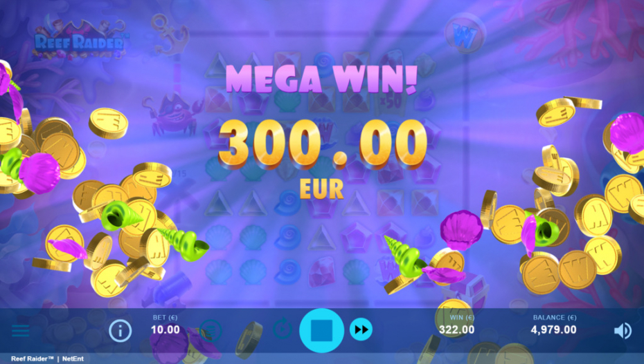 Multiplier Feature Mega Win Spin