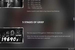 Rock Bottom Game Stages of Grief
