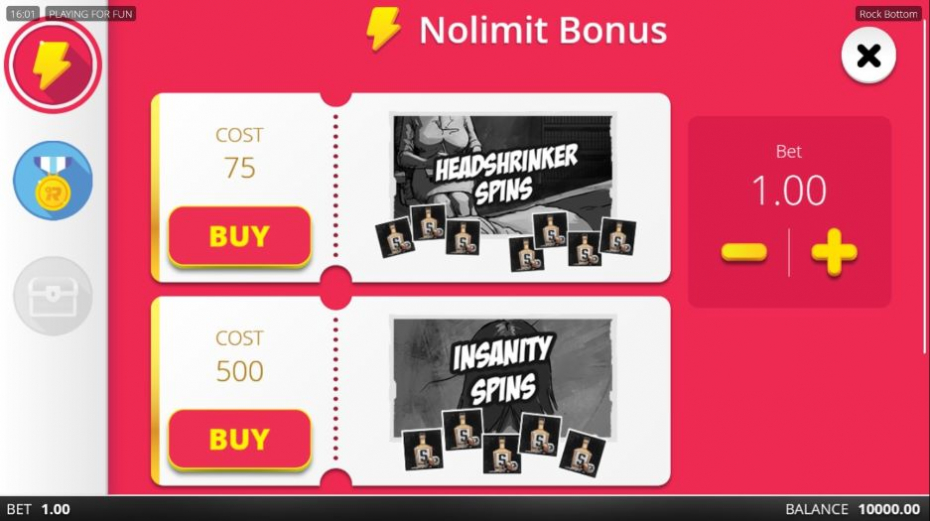 Nolimit Bonus Feature
