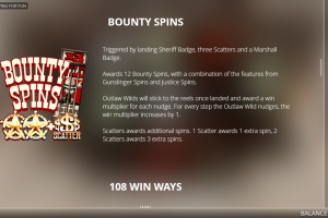Bounty Spins Rules