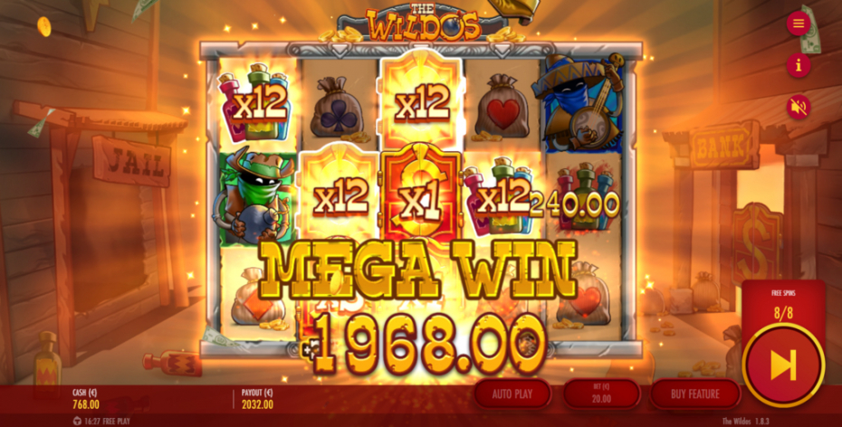 Bonus Game Mega Win Spin