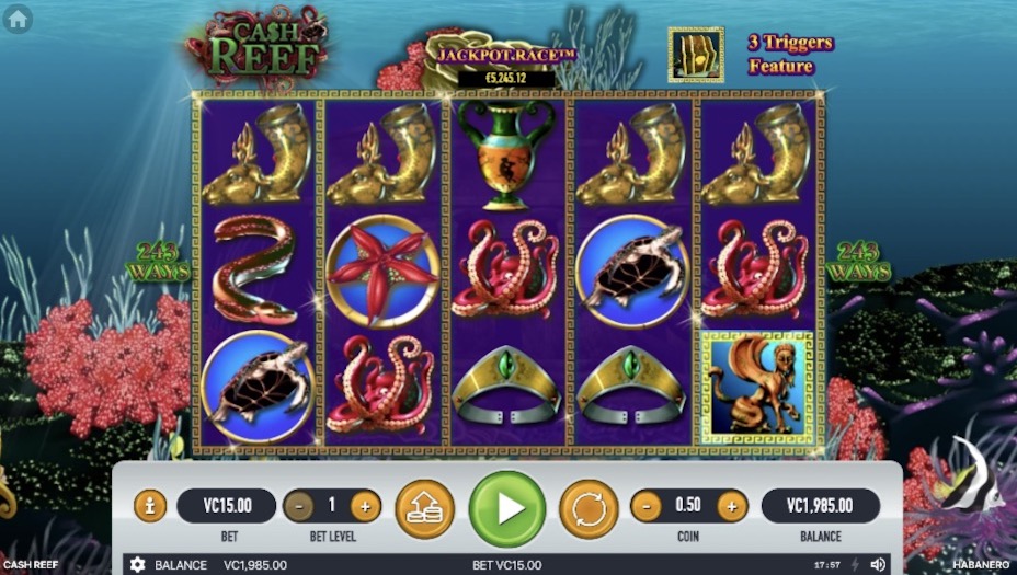 Cash Reef Slot Review
