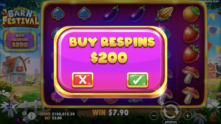 Buy Money Respin Feature