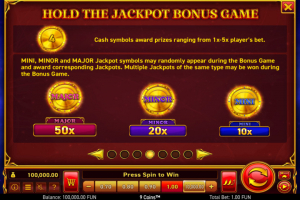 Jackpot symbols