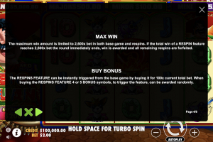 Max Win and Bonus Buy