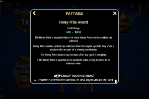 Honey Prize Award