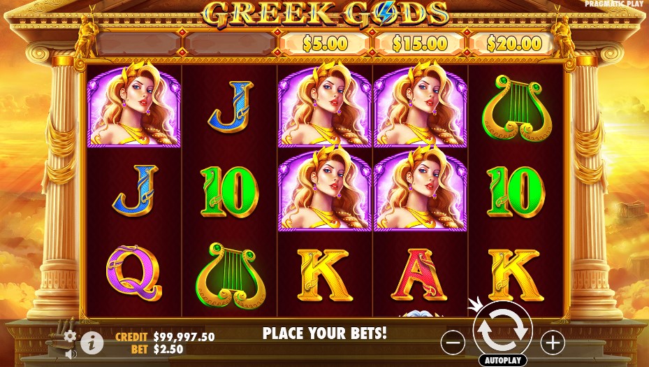 Greek Gods Slot Review