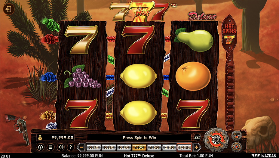 Hot 777 Deluxe Slot Review
