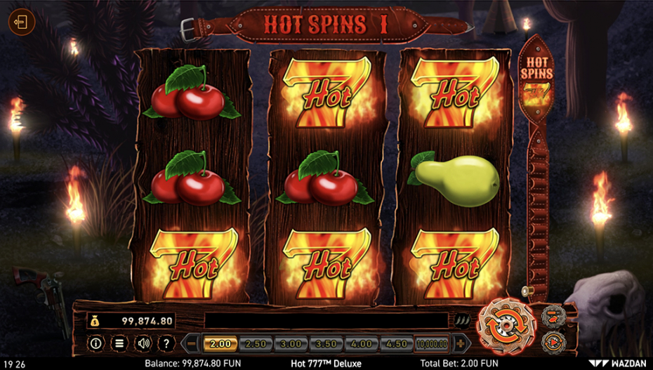 Hot Spins Game