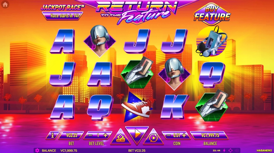 Return to the Feature Slot Review