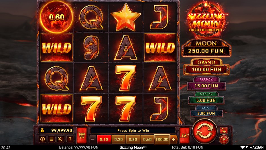 Sizzling Moon Slot Review
