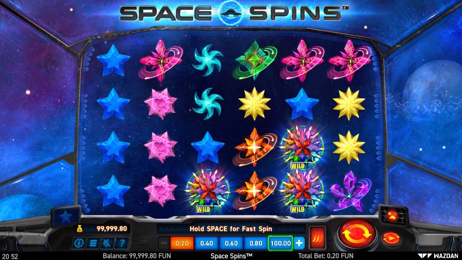 Space Spins Slot Review