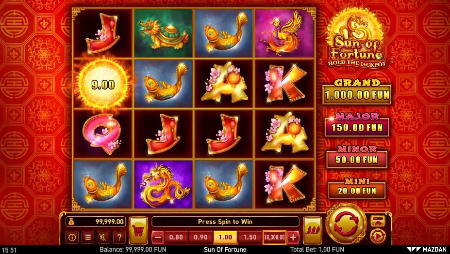 Sun of Fortune Slot Review