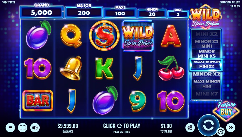 Wild Spin Deluxe Slot Review