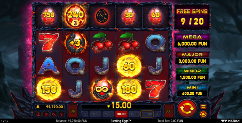 Collector Symbols in Bonus Game