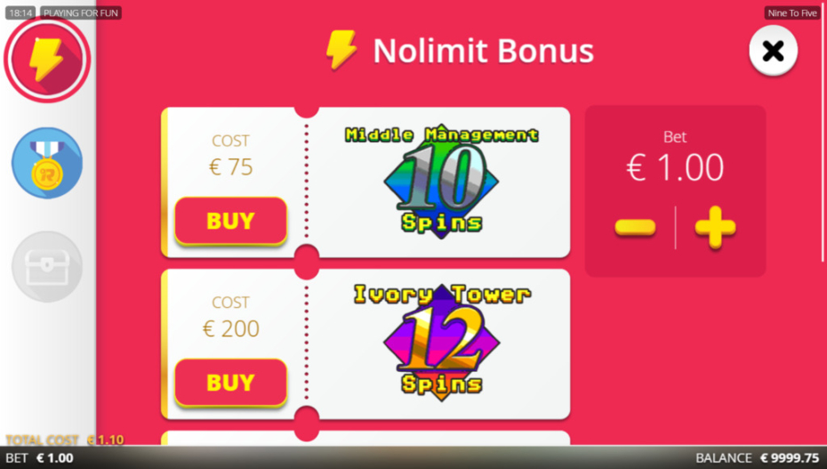 Bonus Buy Options 1