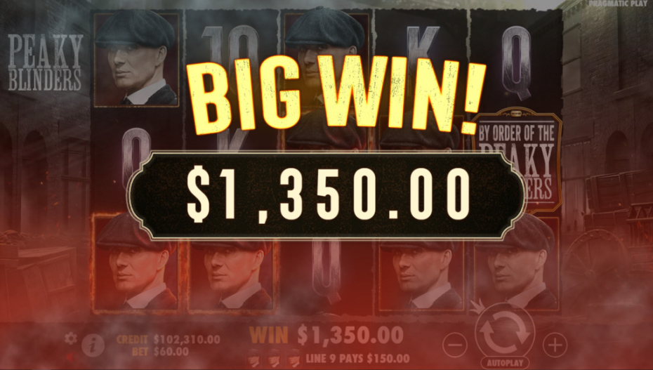 By Order of the Peaky Blinders Big Win Spin