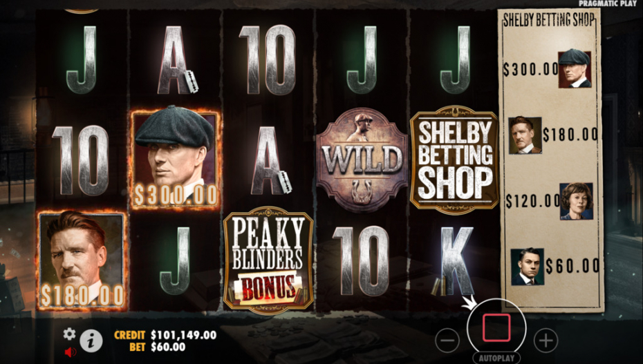 Shelby Betting Shop Bonus Symbol