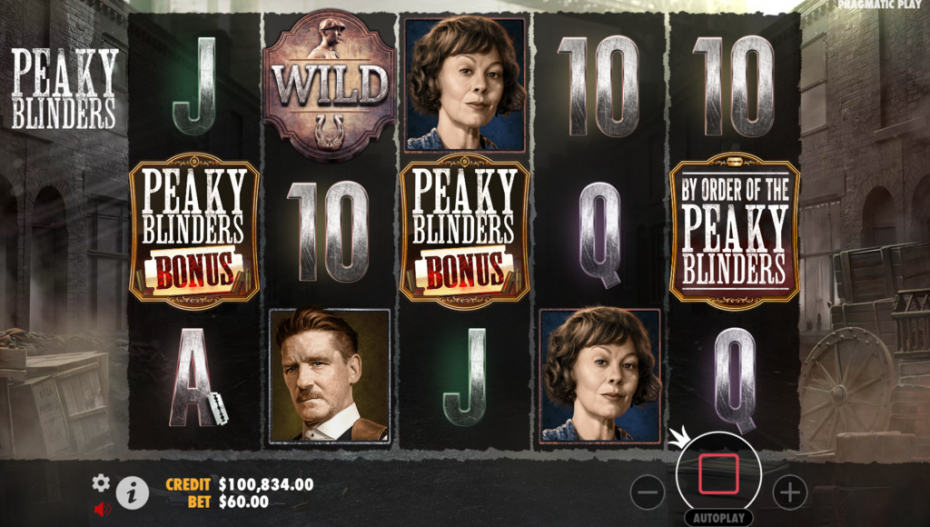 By Order of the Peaky Blinders Free Spins Scatters