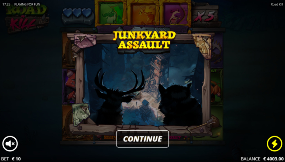 Junkyard Assault Activated