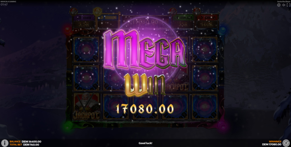 Jackpot Game Mega Win