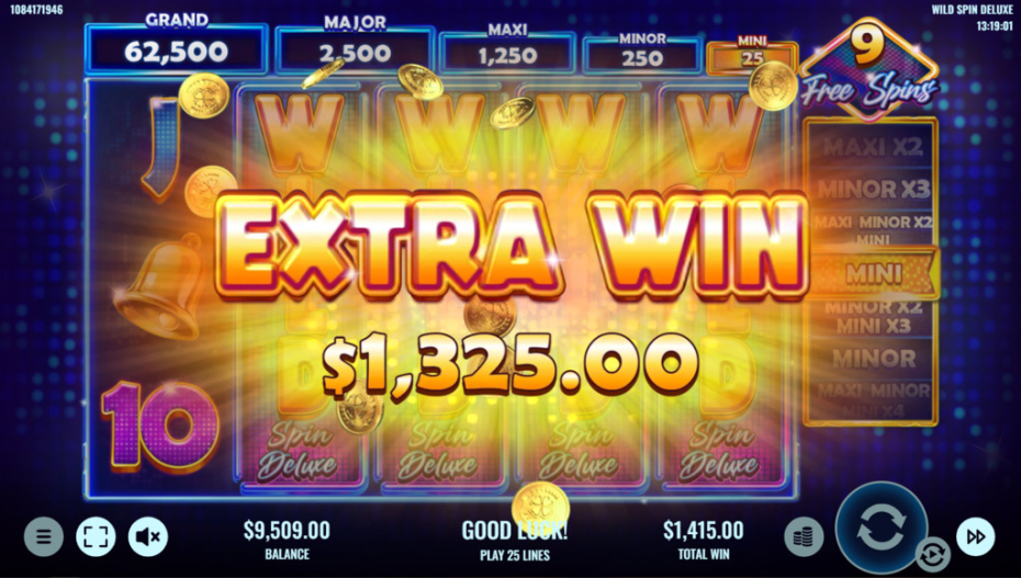 Free Spins Extra Win Spin
