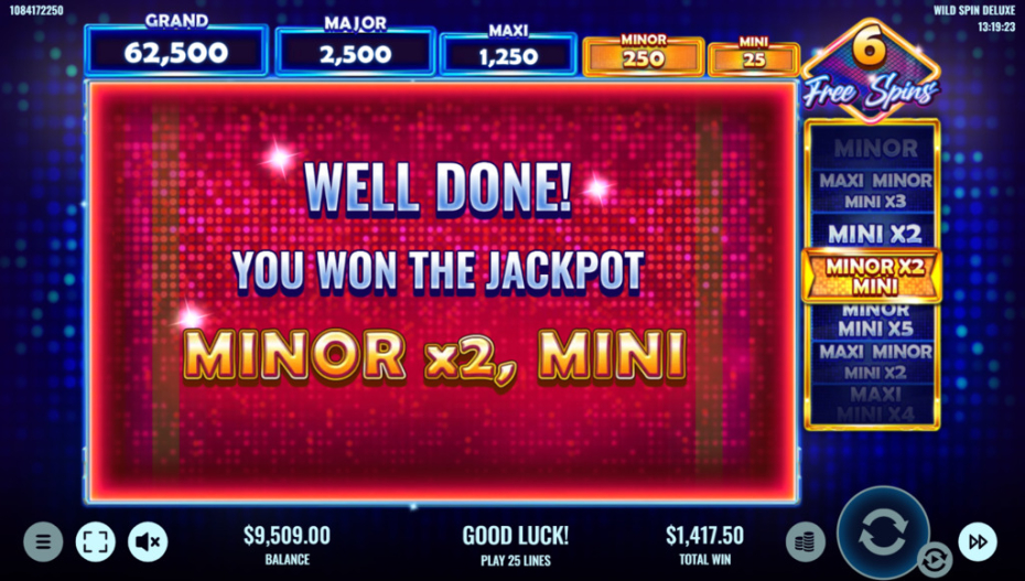 Free Spins Jackpot Win