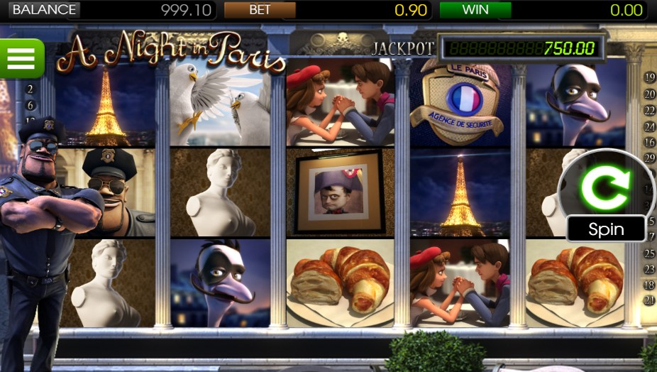 A Night in Paris Slot Review