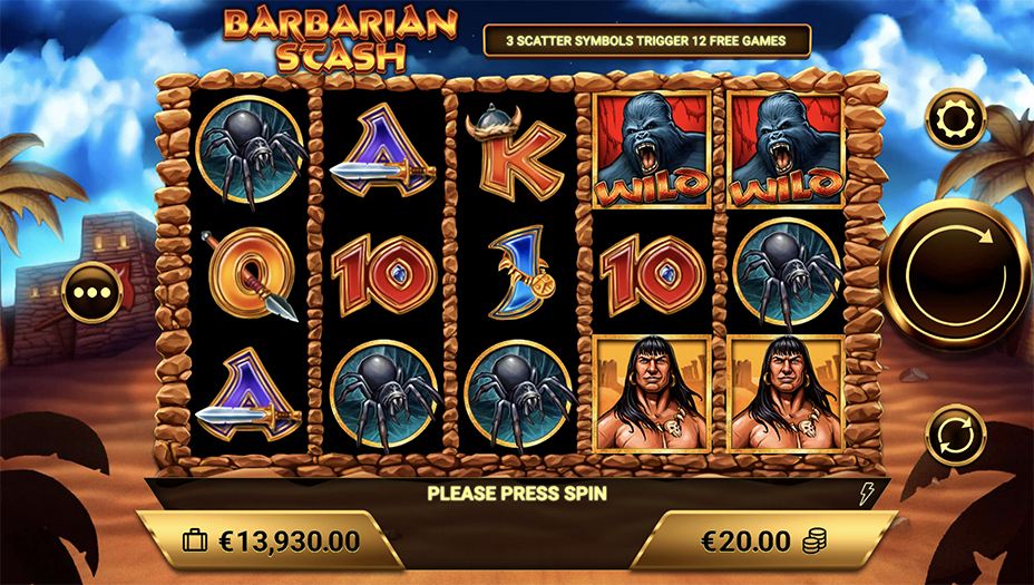 Barbarian Stash Slot Review