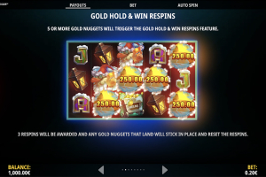 Gold Hold & Win Respins