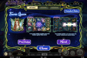 Faerie Queen Magic Toadstool Cash Prizes