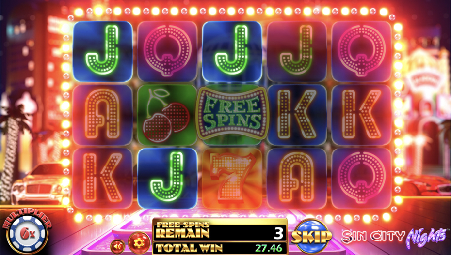 Free Spins Game x6