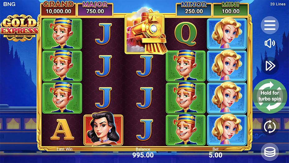 Gold Express Slot Review